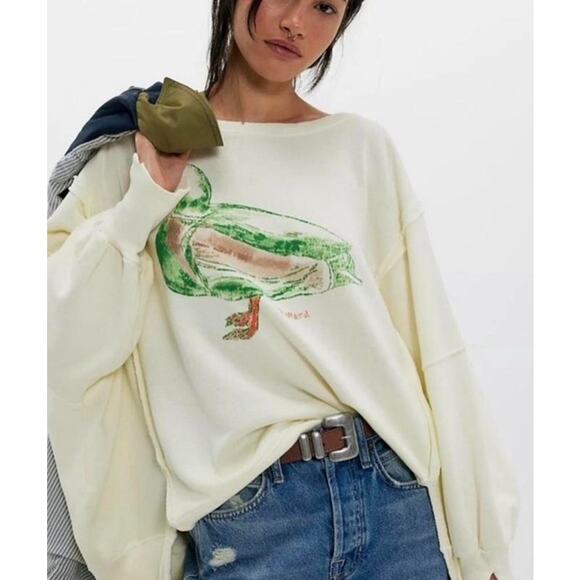 Free People Tops - 027 NWT Free People MALLARD Camden | Color Natural | Size Medium
